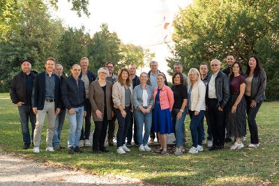 Gruppenfoto des Referates Statistik und Geoinformation
