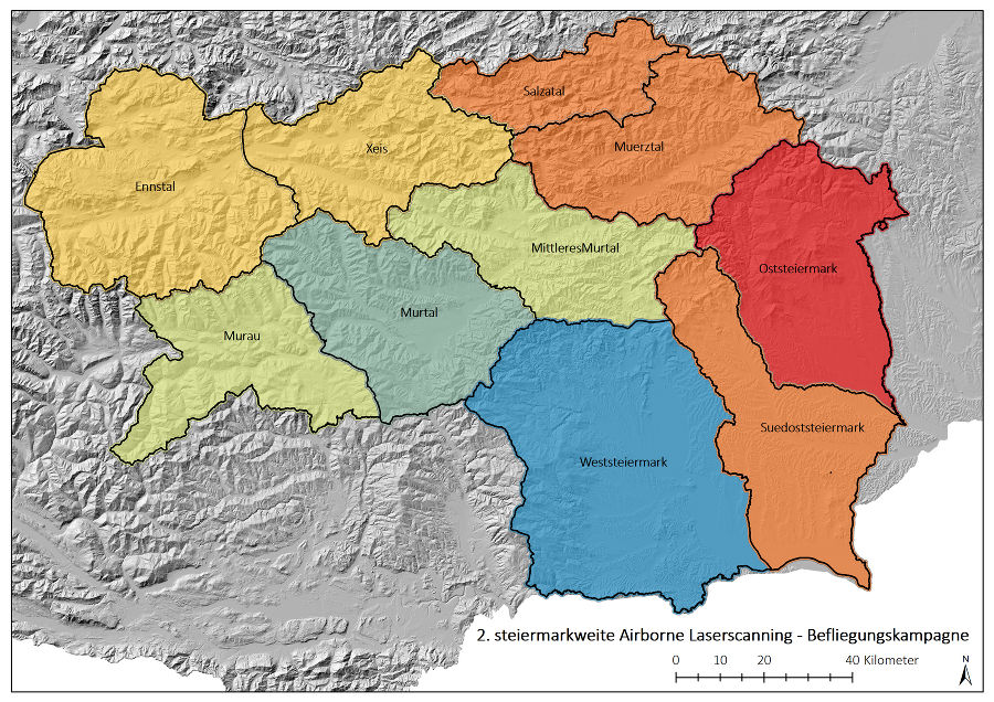 GIS: ALS Befliegungskampagne gestartet - Landesentwicklung - Land